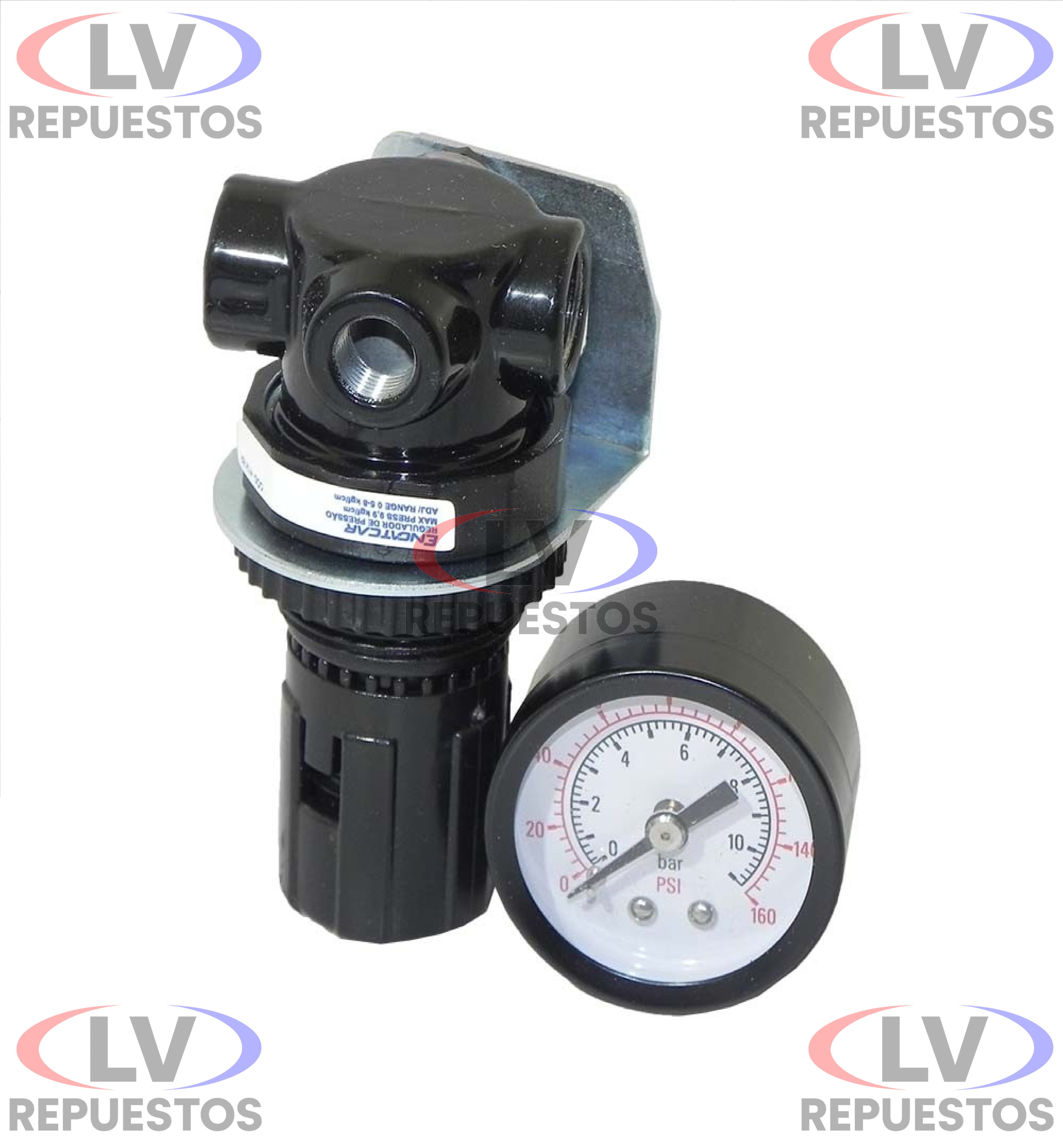 RELOJ REGULADOR DE PRESION C/MANOMETRO ROCKMONT