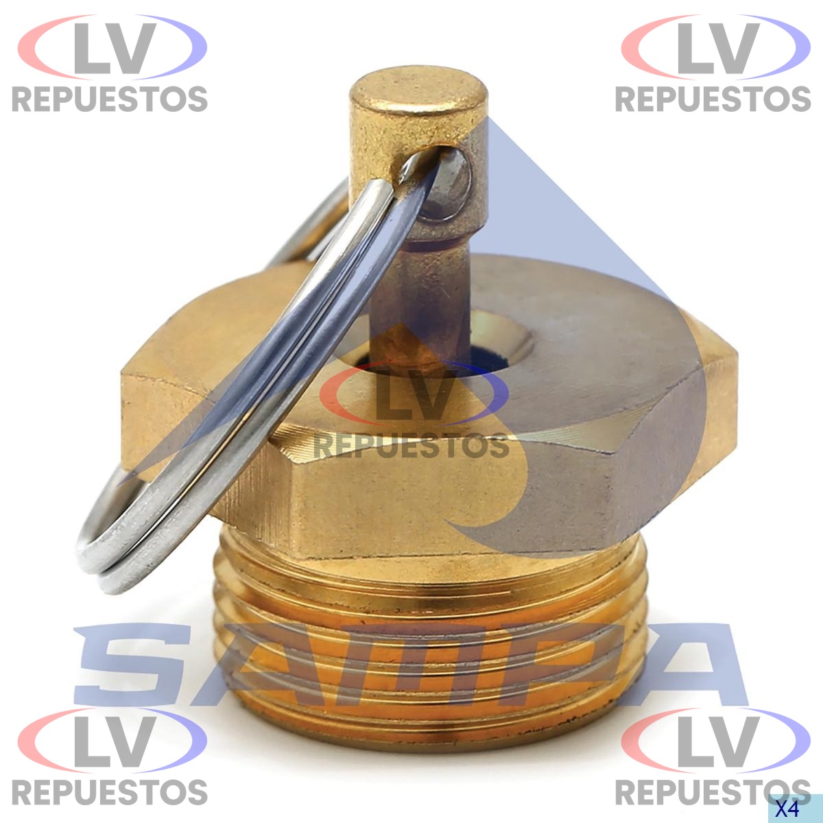 VALVULA DE SEGURIDAD RETENCION DE AIRE C/RULEMAN 224MM SAMPA