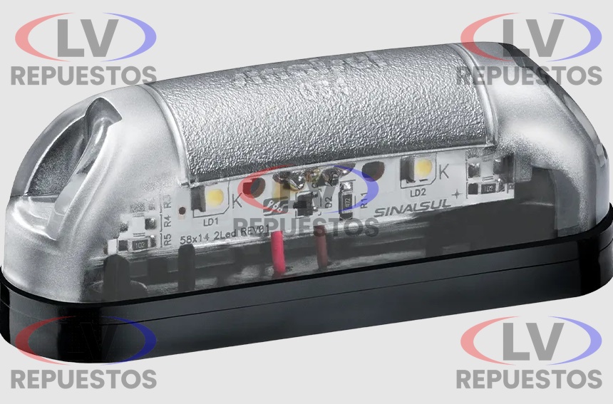 FARITO P/ CHAPA LED BLANCO SINALSUL
