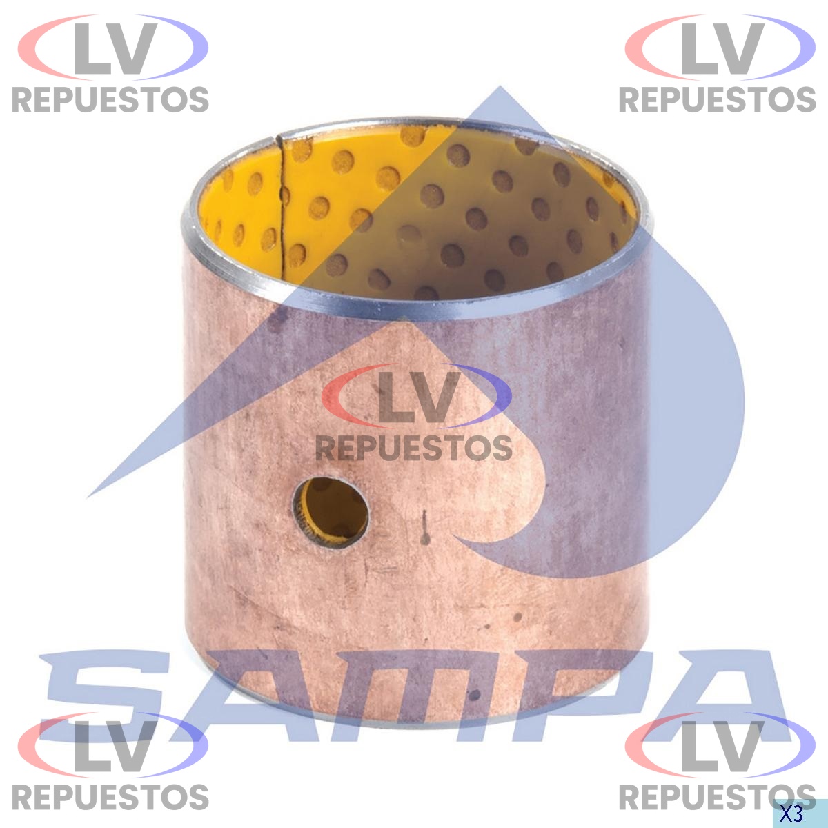 BUJE PERNO PUNTA EJE DE BRONCE SC-124 SAMPA
