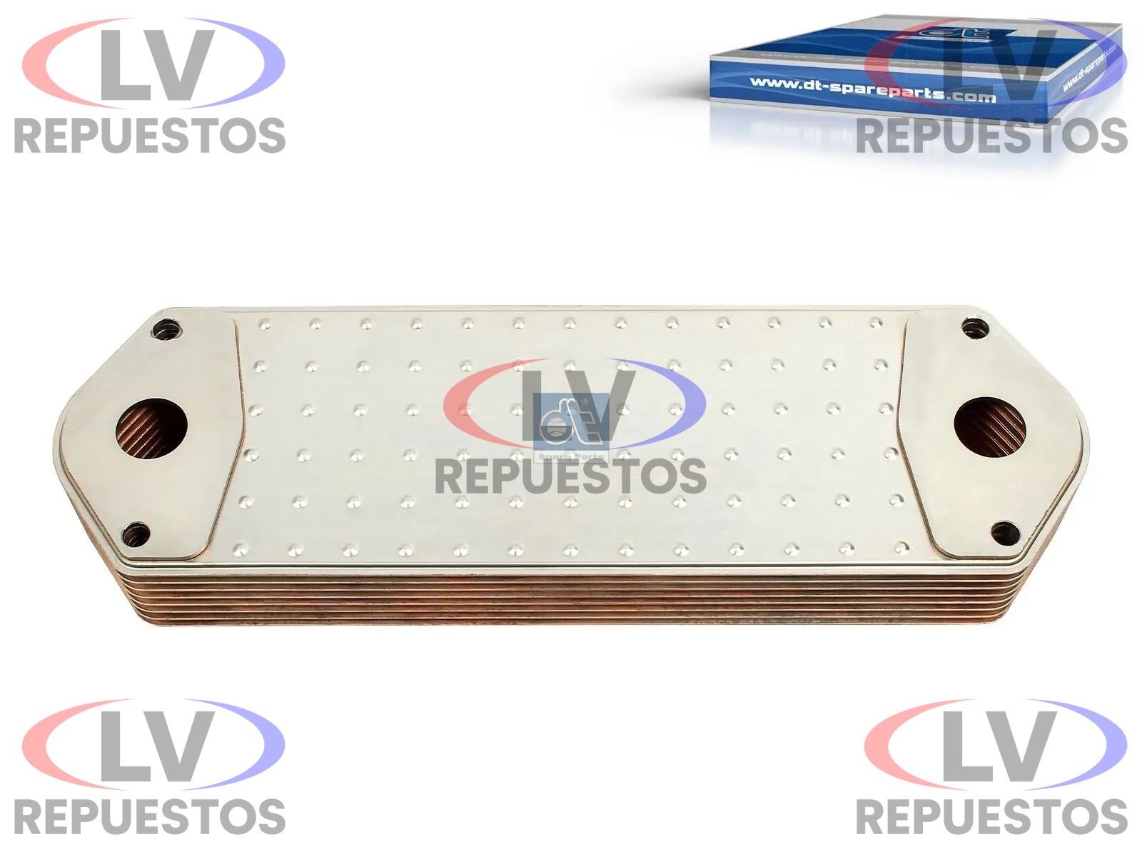 RADIADOR DE ACEITE MOTOR 8 CELDAS S4/S5 DIESEL TECHNIC