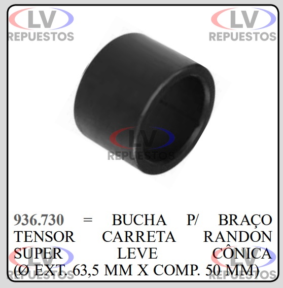 OJAL PERNO TENSOR 47MM CARRETA FAMA