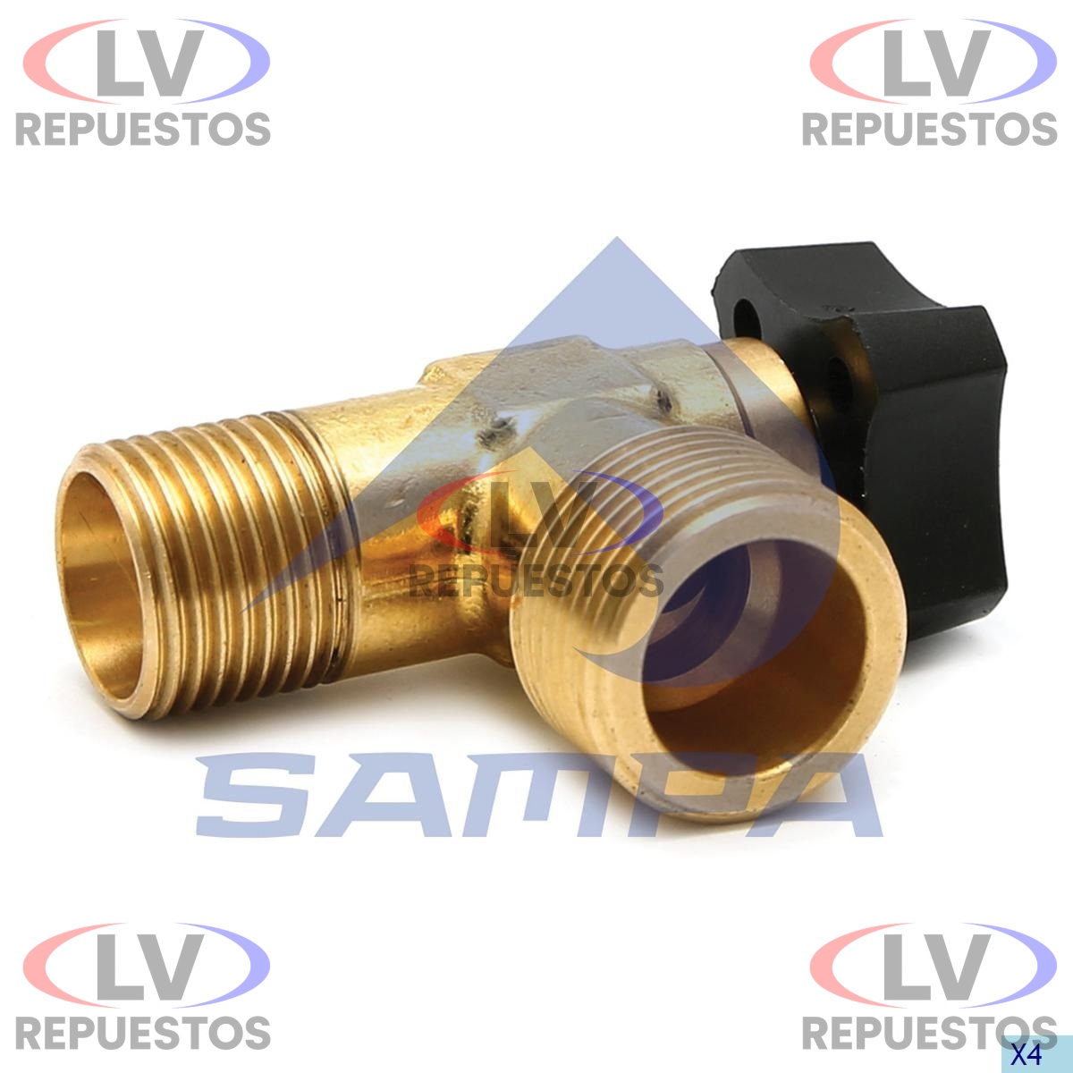 VALVULA GRIFO TANQUE COMBUSTIBLE S4/S5 HPI/XPI SAMPA