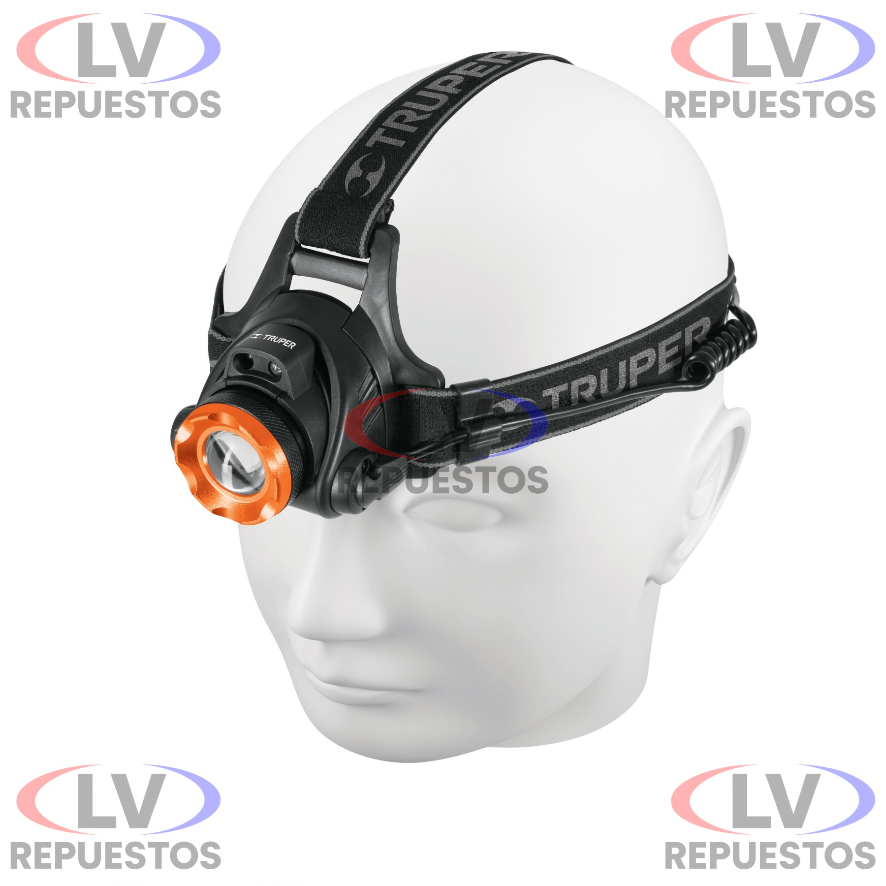 LINTERNA LED DE CABEZA RECARGABLE 290LM TRUPER