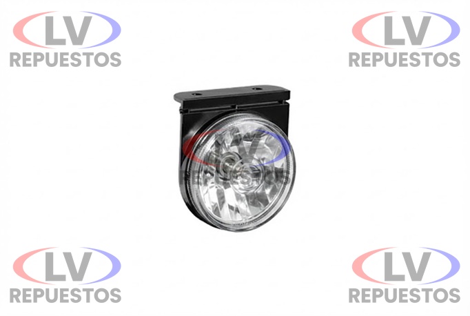 FARITO LATERAL C/ BASE REDONDO BLANCO LED 24V TIPO RANDON SINALSUL