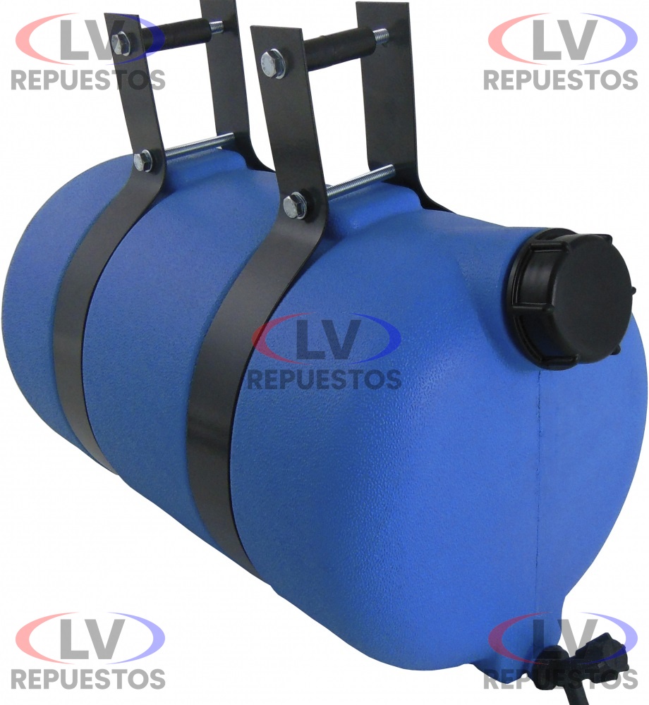 TANQUE RESERVORIO AGUA CARRETA 15L AZUL BEPO