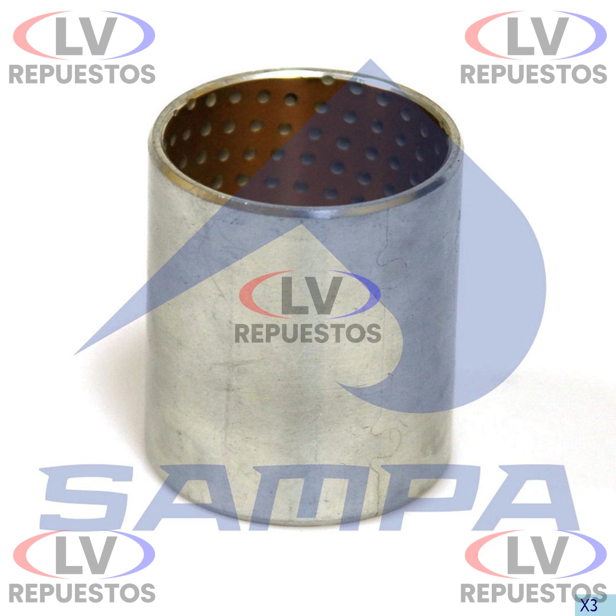 BUJE PERNO PUNTA EJE C/ TEFLON SC-112/113 SAMPA