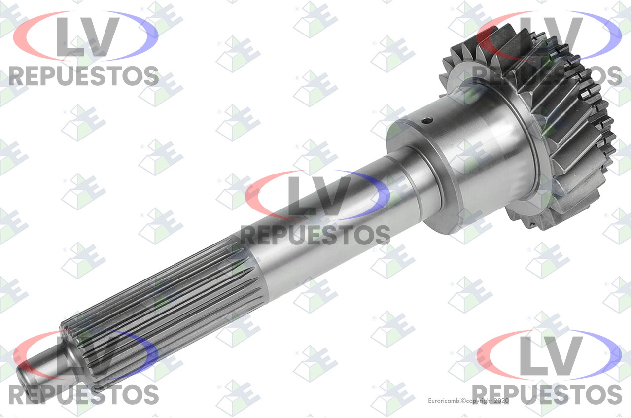 EJE DE MANDO CAJA GR870/871 28E/23D/22E EMBRAGUE DOBLE EURORICAMBI