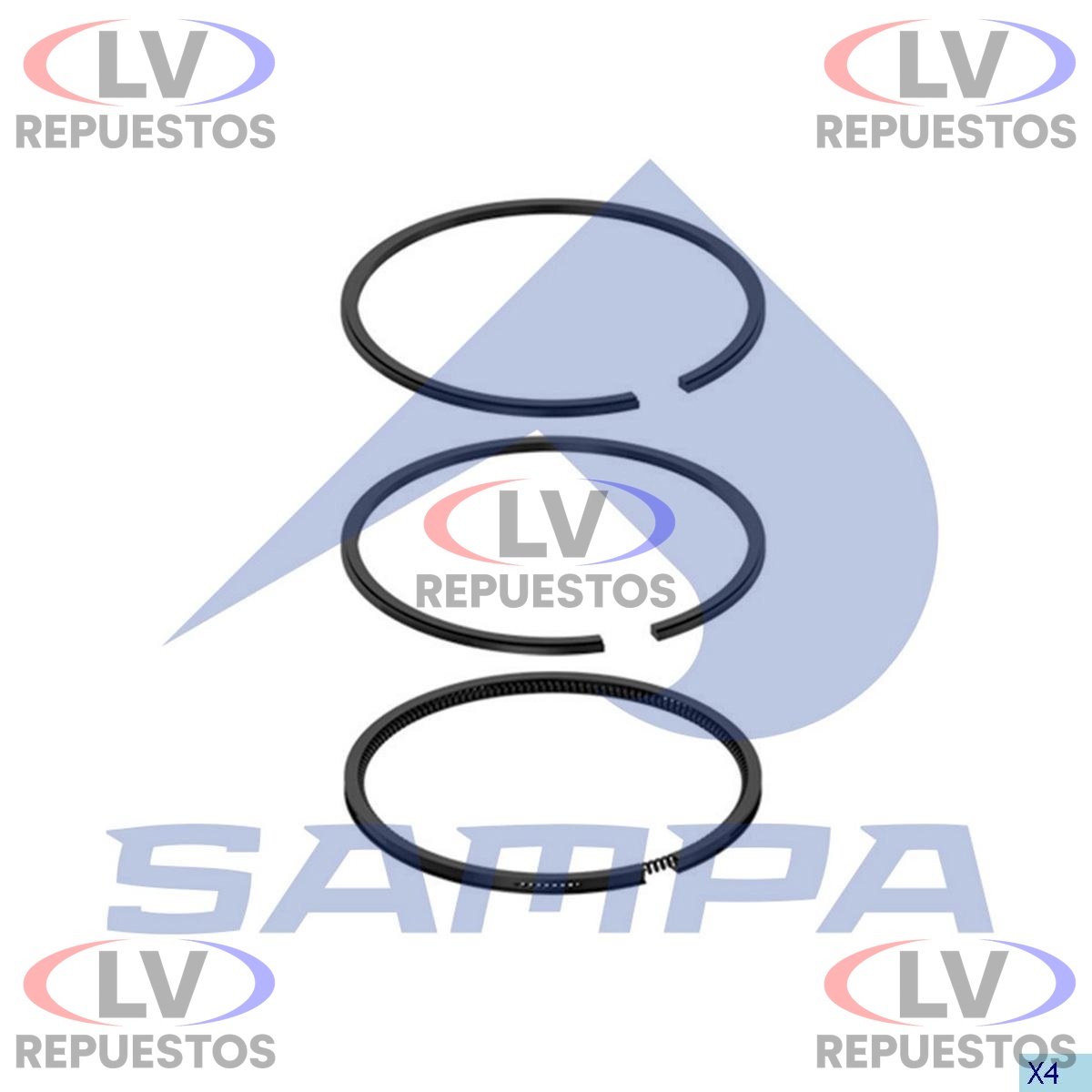 ARO COMPRESOR AIRE KNORR 75MM STD SAMPA