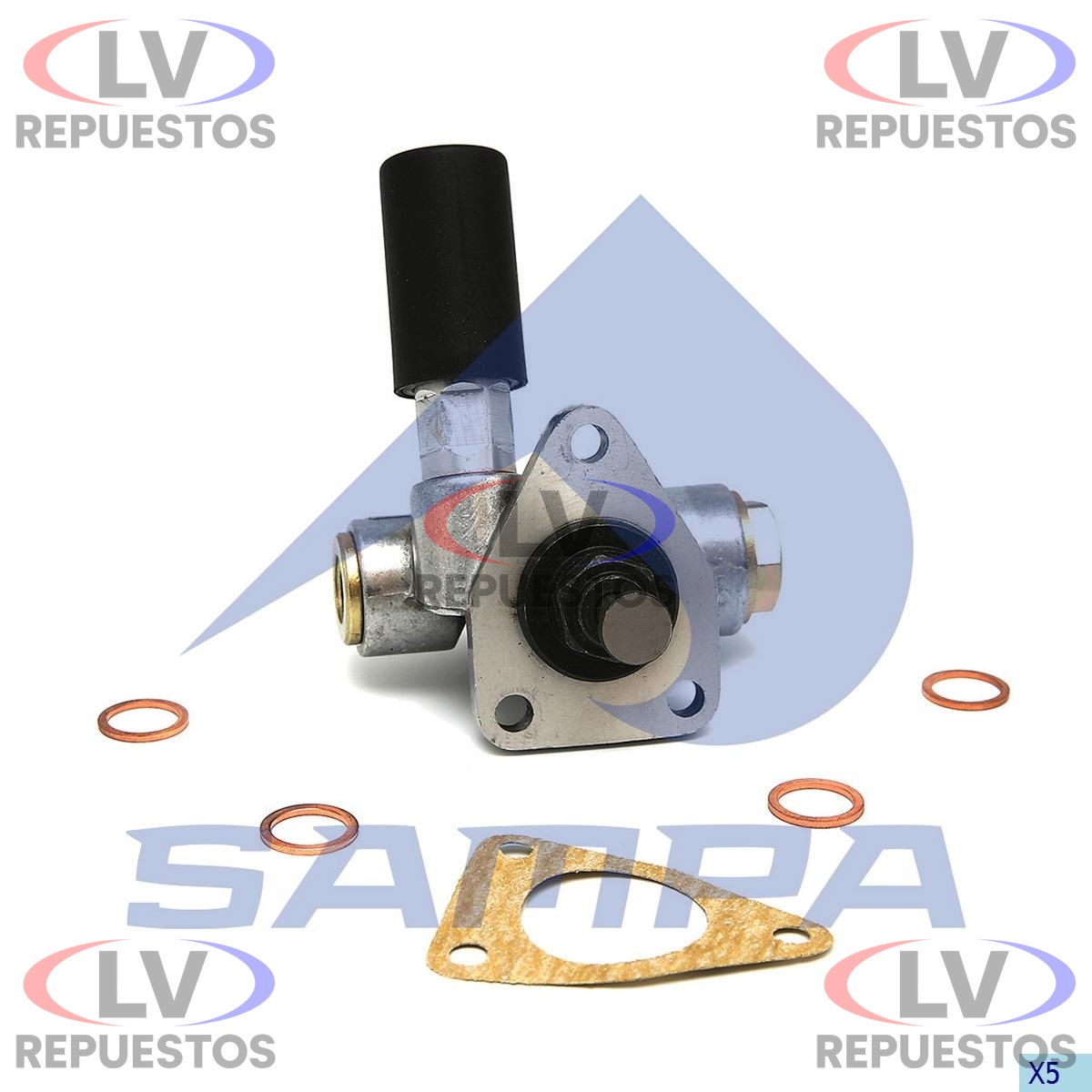 CUERPO BOMBIN COMBUSTIBLE S/ PREFILTRO SC-113/124 SAMPA