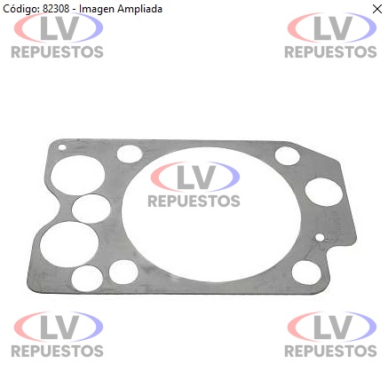 JUNTA PARCIAL TAPA MOTOR TD101/102 VL NL10 SABO