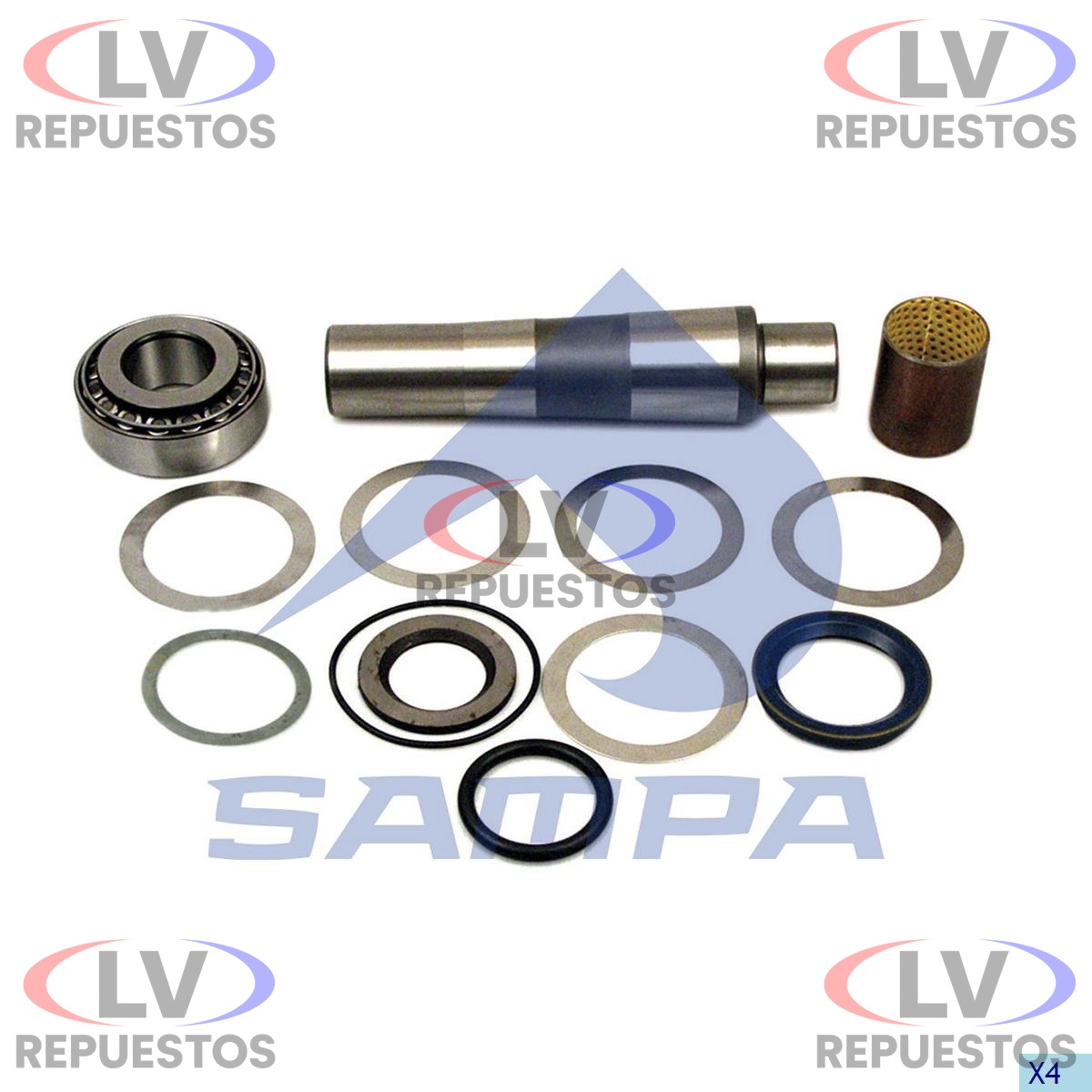 REPARO PUNTA EJE SC112 AM70 ANTIGUO COMPLETO SAMPA