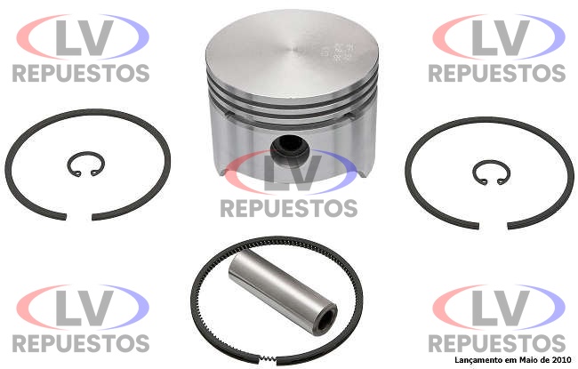 PISTON COMPRESOR AIRE C/ ARO KNORR 75MM 0.50 FREIOS FARJ