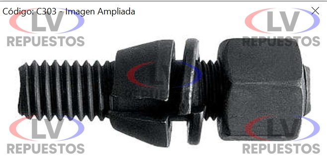 PRISIONERO PALIER 9/16 X 1/2 X 2.1/2 FORD RODAFUSO