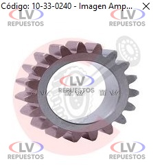 ENGRANAJE PLANETARIA REDUCTORA GR860/870/871 19 DIENTES CINPAL