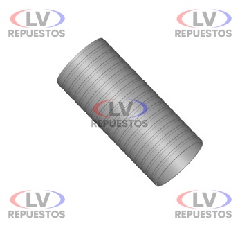 FLEXIBLE ESCAPE GALVANIZADO 4.1/2" 1000MM FABBOF
