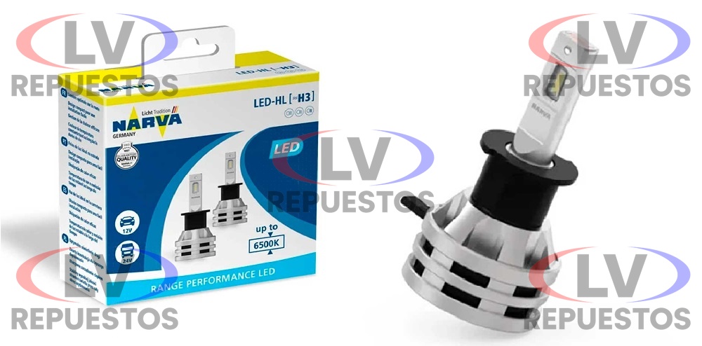 FOCO LED H3 12/24V 19W NARVA