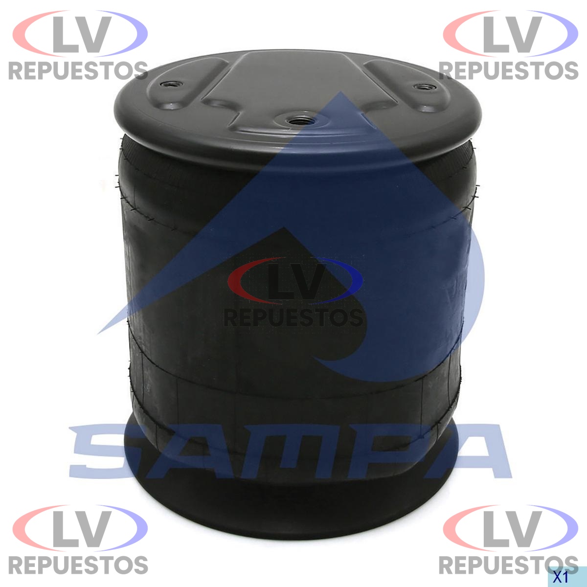 PULMON SUSP. TRUCK C/ BASE NYLON SC S3/S4/S5 SAMPA