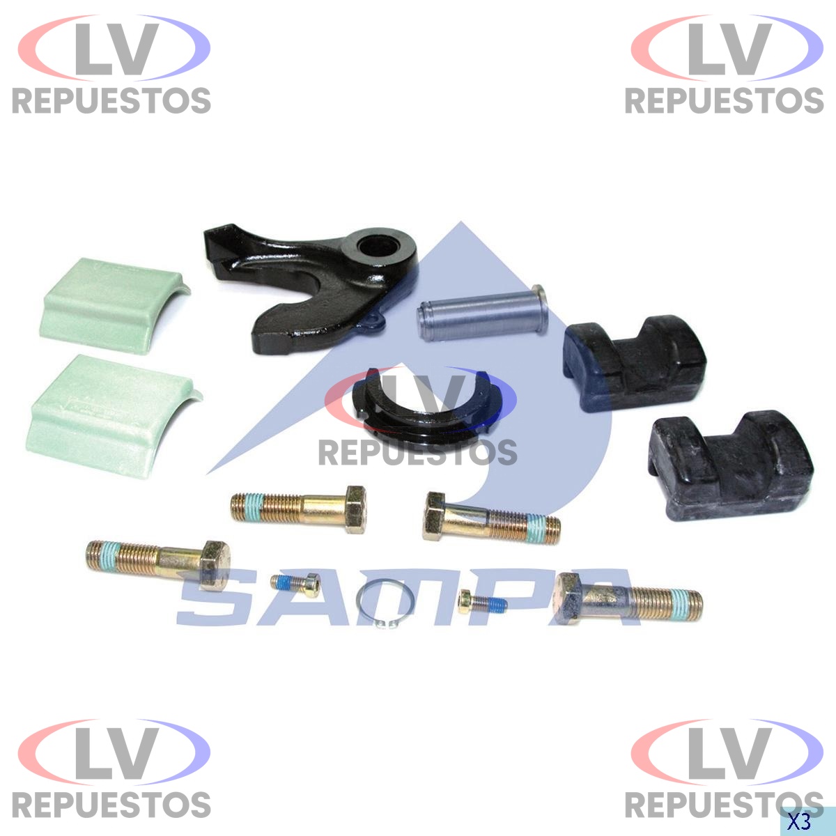 REPARO 5TA RUEDA GEORG FISCHER DAF SAMPA