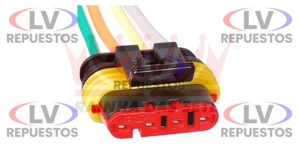 CHICOTE 4 VIAS LED FARO TR SC S5 RAINHA