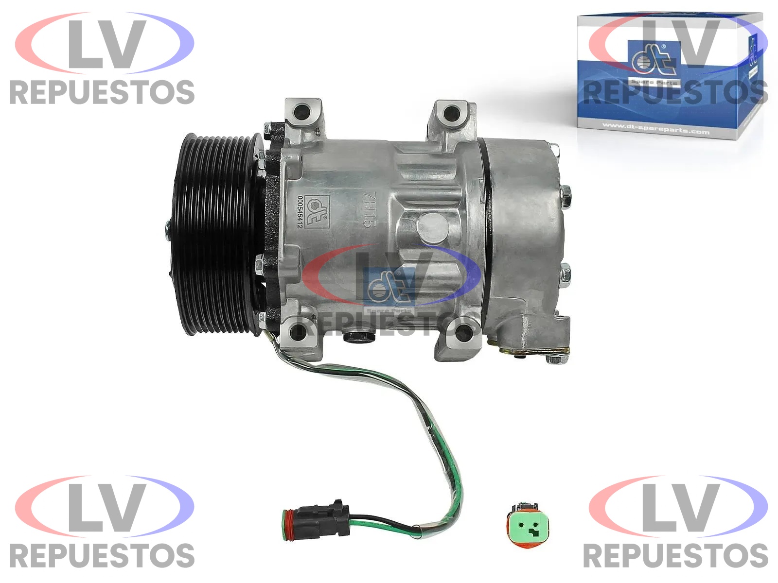 COMPRESOR DE AIRE ACONDICIONADO 10PK SC S5/S6 XPI DIESEL TECHNIC