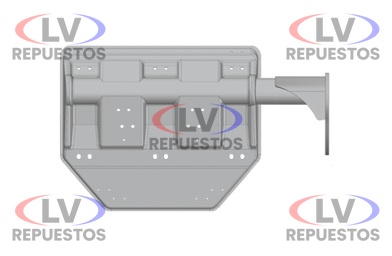 SOPORTE GUARDABARRO PLANO DT LD S4/S5 FADO