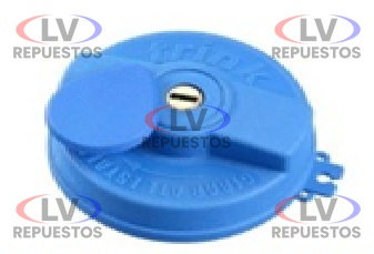 TAPA TANQUE COMBUSTIBLE ARLA C/LLAVE TRINK