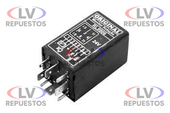 RELAY ALTA Y BAJA CAJA 24V 8 PATITAS GR/GRS900 CIPEC