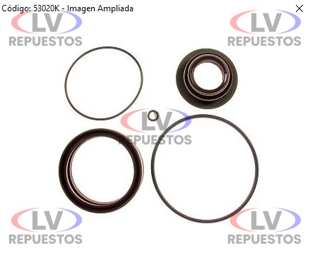 REPARO CANECA REDUCTORA BAJA CAJA MBB/VL NL10/12 ZF 16S130/160/190 CORTECO