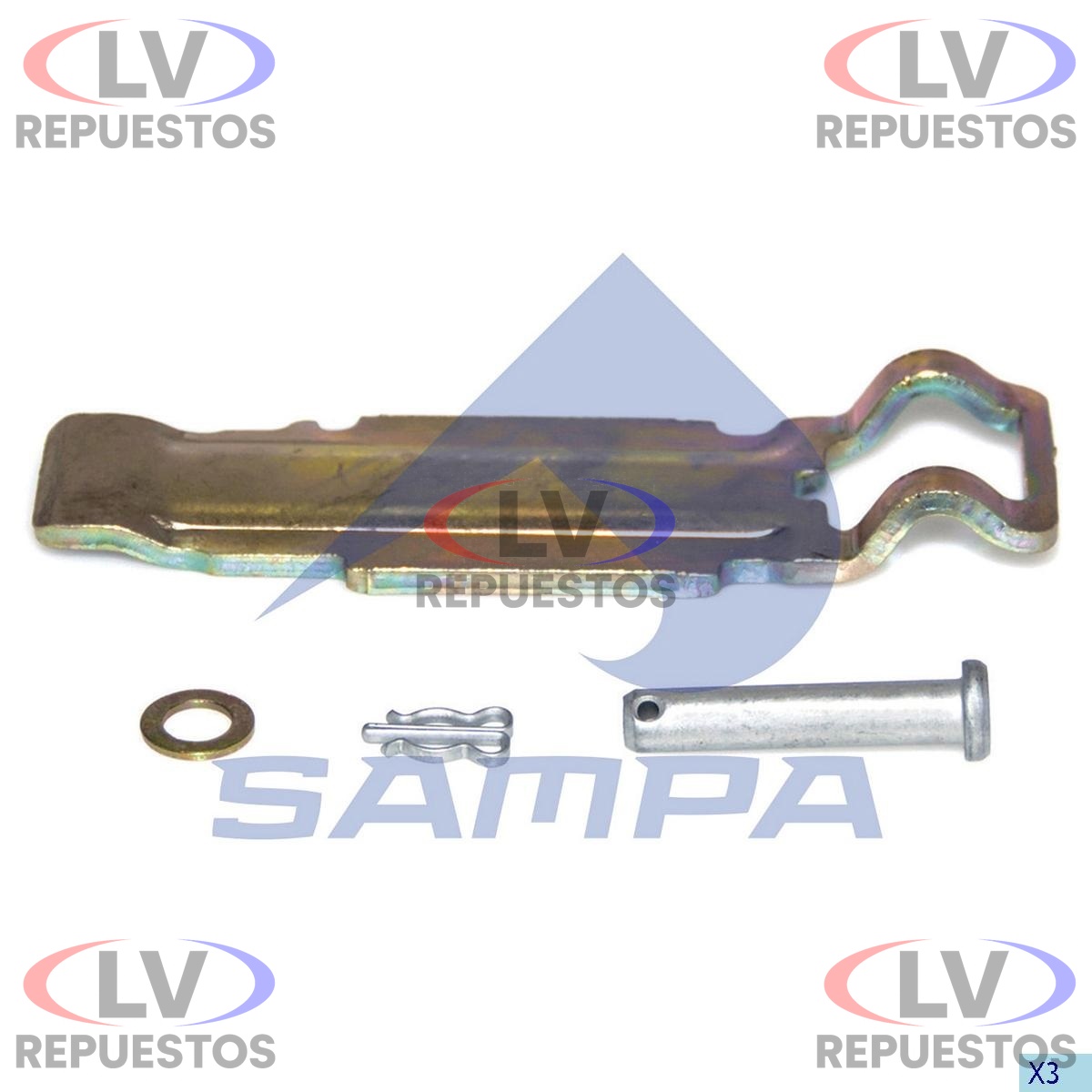 SEGURO PASTILLA DE FRENO SC S4/S5 SAMPA