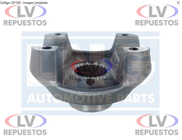 BRIDA CARDAN DIFERENCIAL 57MM 24 ESTRIAS RETEN 85MM S3/S4 LNG