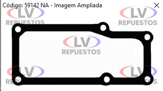 JUNTA CARCASA VALVULA TERMOSTATO SC-124/S5 SANTA CRUZ