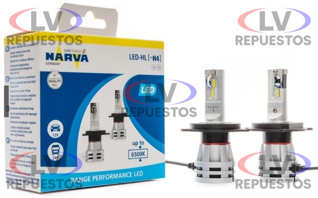 FOCO 12/24V H4 LED 6500K 20W NARVA