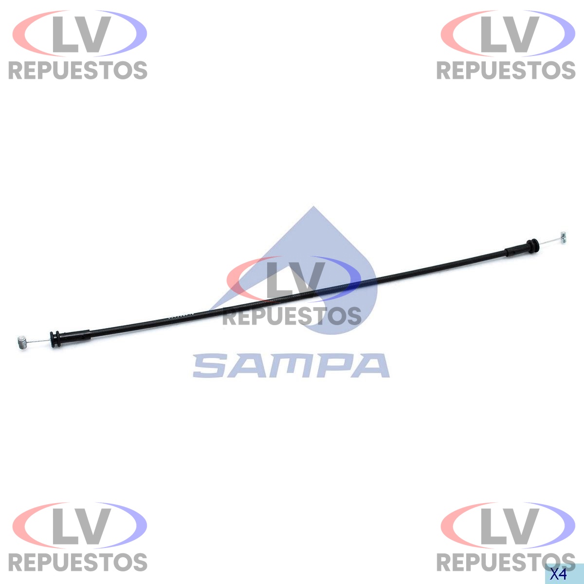 CABO CERRADURA PUERTA S4/S5 SAMPA