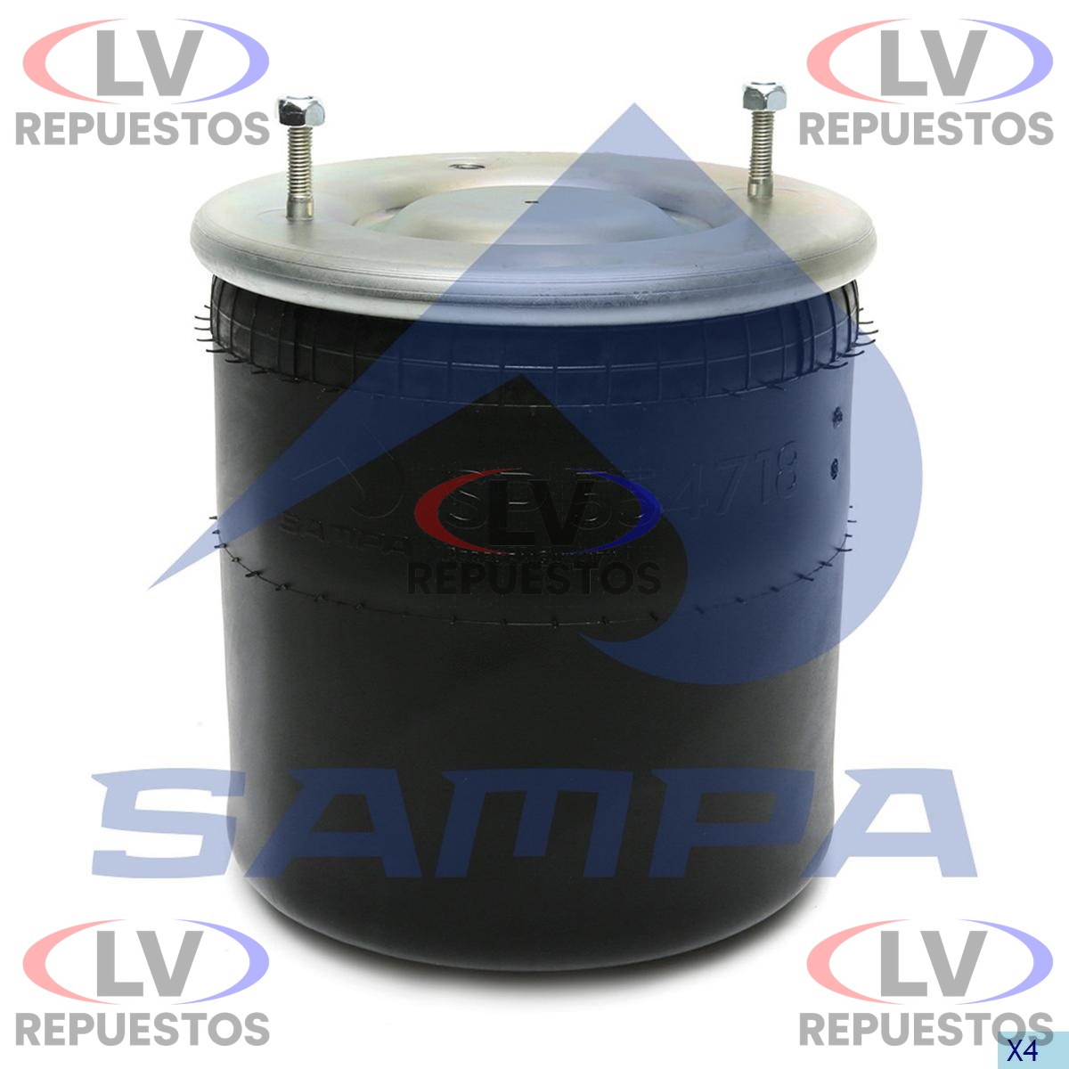 PULMON SUSP. DT C/ BASE 260MM VL FH/FM SAMPA