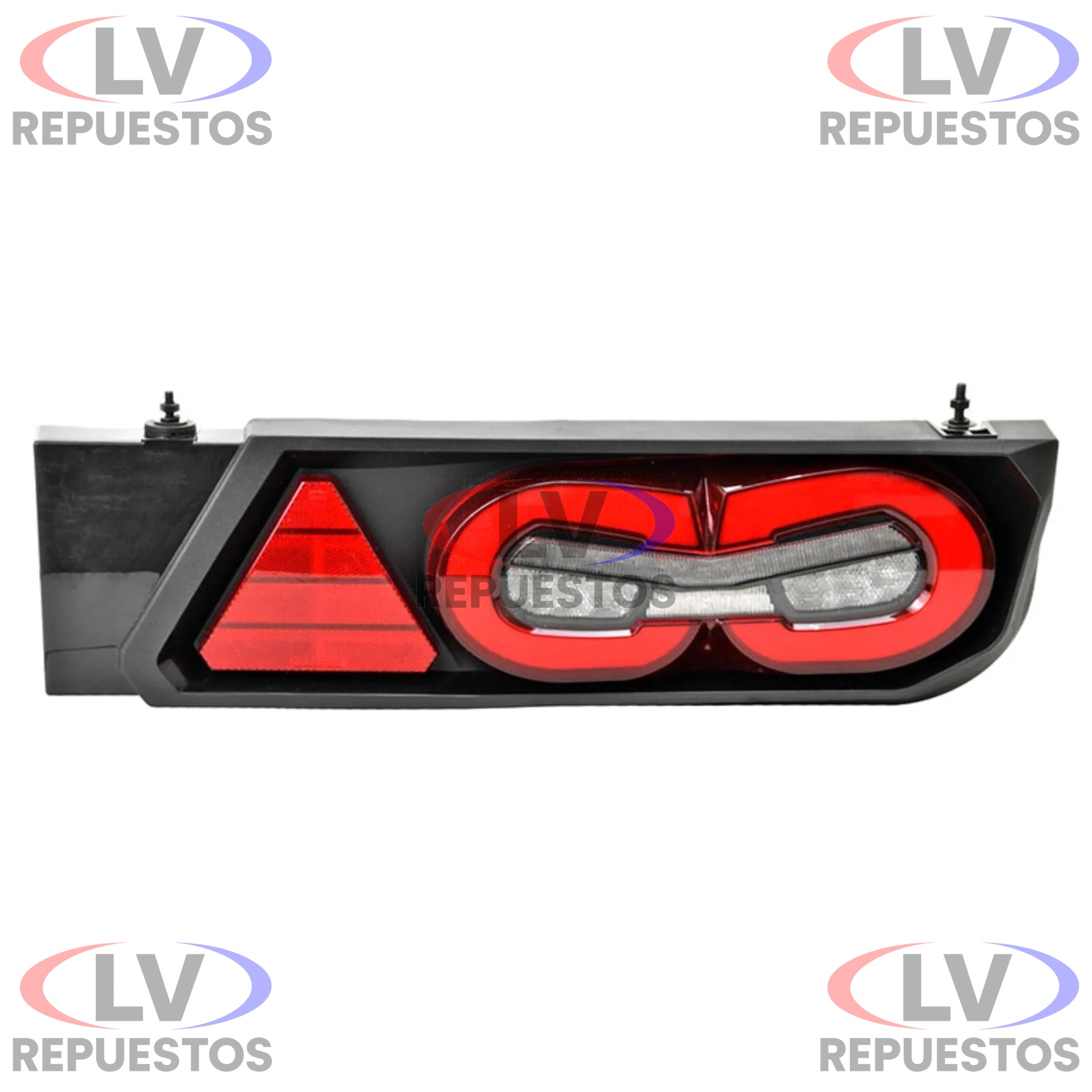 CONJUNTO DE FARO SE�ALERO CARRETA CAJA GEMINI LD 12V/24V BRASLUX