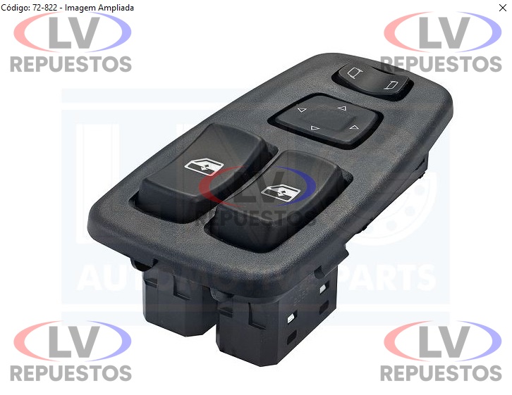 LLAVE COMANDO ACCIONAMIENTO VIDRIO/ESPEJO S4/S5 LNG