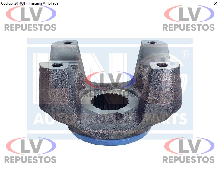 BRIDA CARDAN 24 ESTRIAS 57MM RETEN 85MM S3/S4 ARTICULADO LNG
