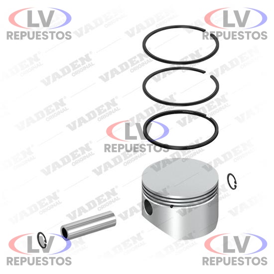 PISTON COMPRESOR C/ ARO KNORR 86MM 0.50 VADEN