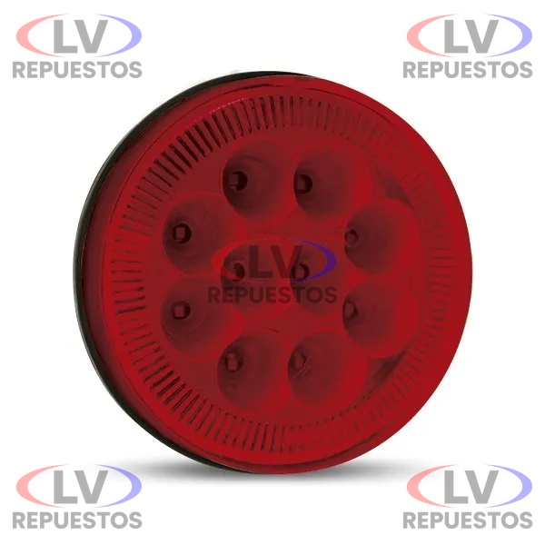 FARO REDONDO ROJO CARRETA RANDON ANTIGUO PRADOLUX
