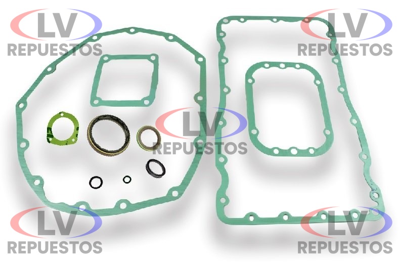 JUEGO JUNTA CAJA 3Y3 4Y4 GR900 C/ RETEN SCANIA ORIGINAL
