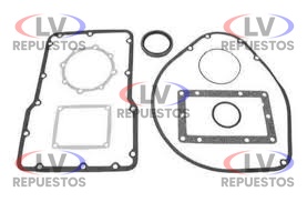 JUEGO JUNTA CAJA 3Y3 4Y4 GR871/GR900 C/ RETEN SCANIA ORIGINAL