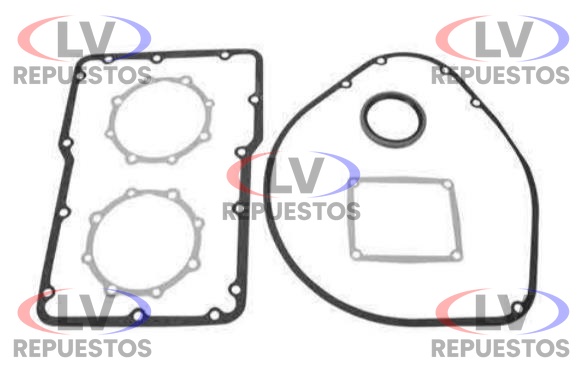 JUEGO JUNTA CAJA 3Y3 GR870/871 C/RETEN SCANIA ORIGINAL