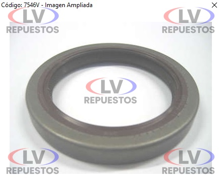 RETEN EJE DE MANDO/CA�ONERA 55X75X9MM CAJA 3Y3 CORTECO