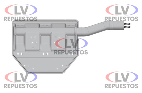 SOPORTE GUARDABARRO DT S4/S5 LD HORIZONTAL FADO