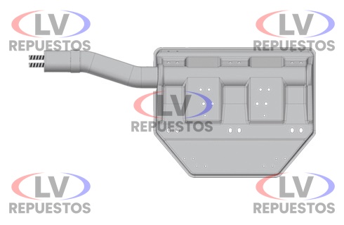 SOPORTE GUARDABARRO DT S4/S5 LI HORIZONTAL FADO
