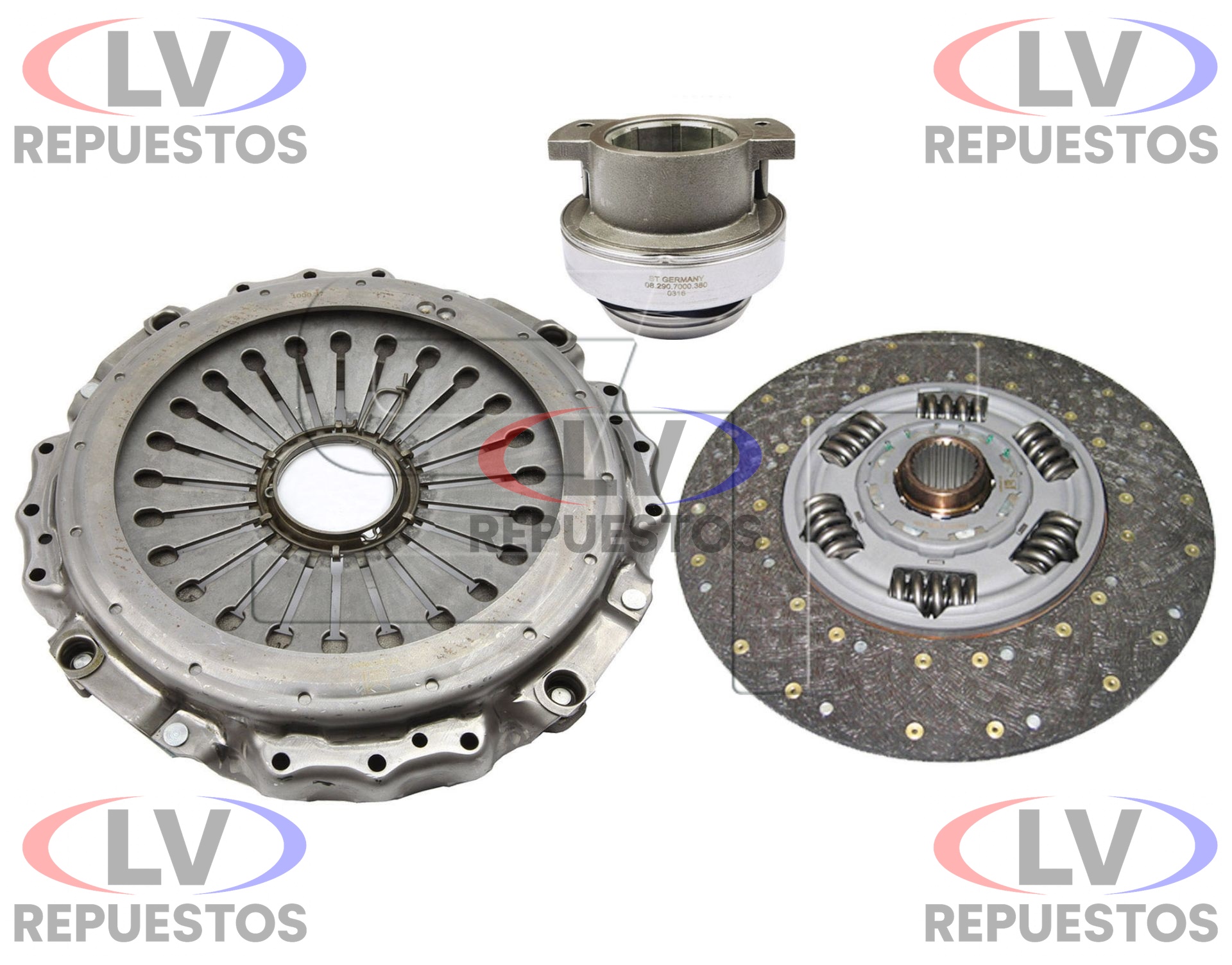 KIT DE EMBRAGUE 430MM S5 TEMPLIN