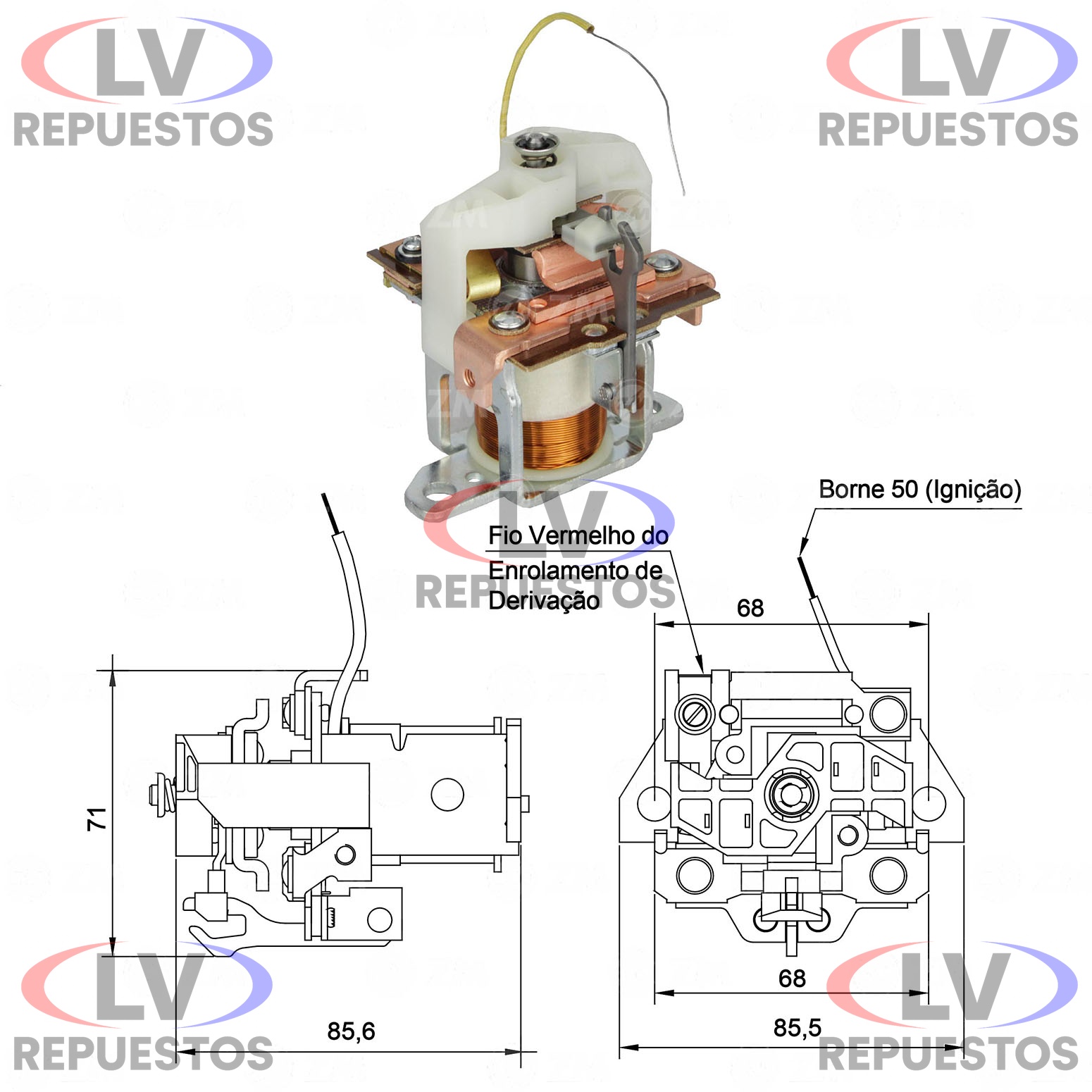 AUTOMATICO ARRANQUE CHICO 24V SC-112/113 ZM