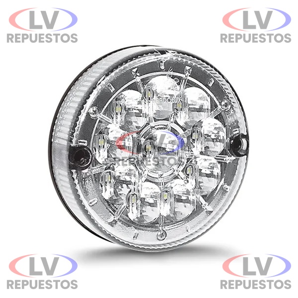 FARO REDONDO BLANCO LED 110MM 24V PRADOLUX