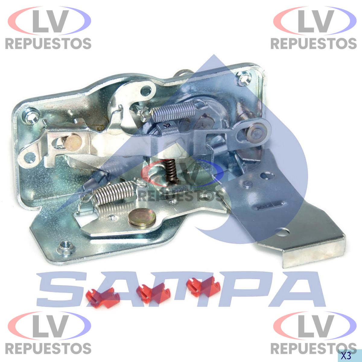 CERRADURA DE PUERTA LD SC-112/113 SAMPA